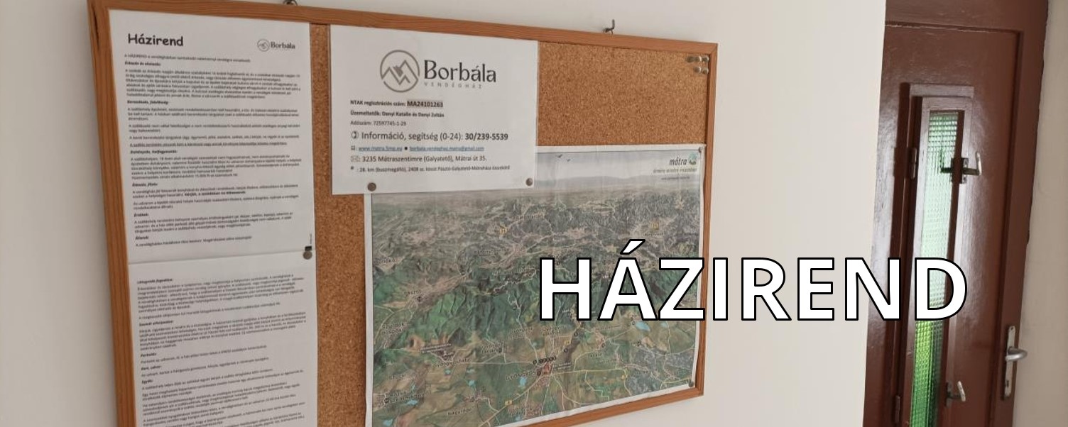 Házirend