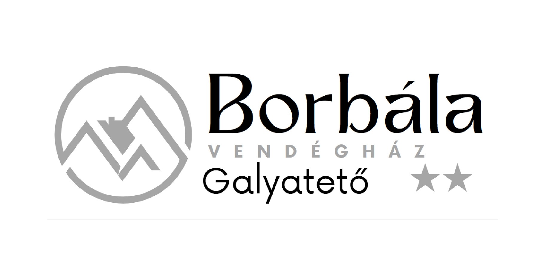 Borbála Vendégház logó